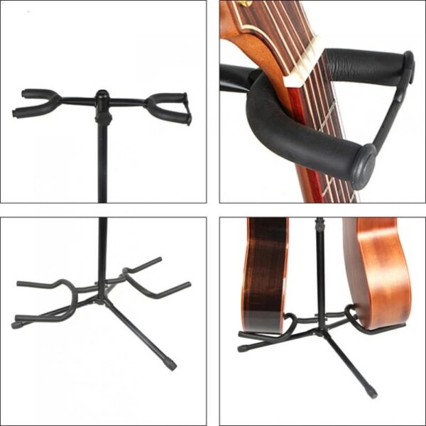 ⁦2pcs Upright guitar stand⁩ - الصورة ⁦3⁩
