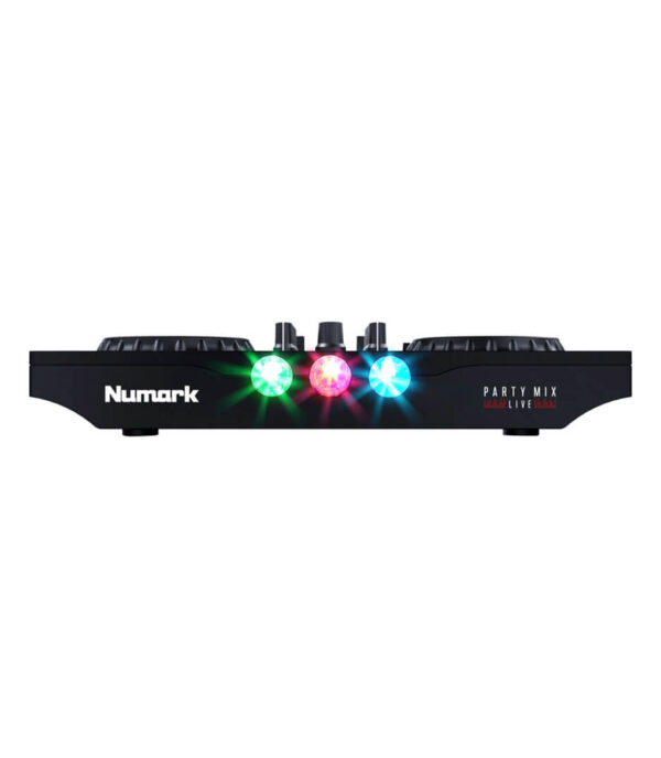 ⁦Numark PARTYMIXLIVE DJ Controller with Build in Light Show and Speakers⁩ - الصورة ⁦3⁩